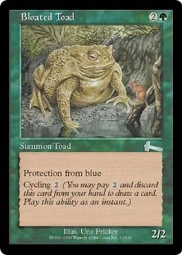 Bloated Toad