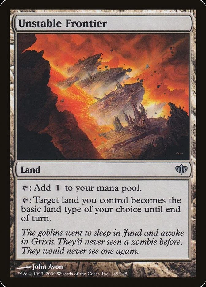 Unstable Frontier [CON]