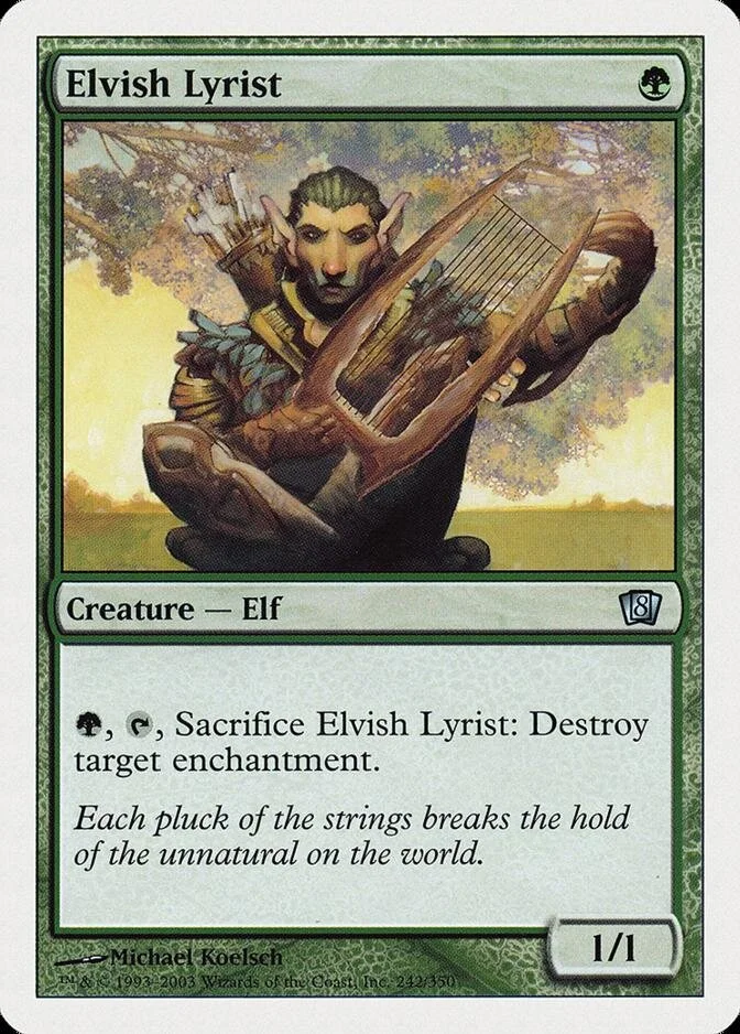 Elvish Lyrist [8ED]