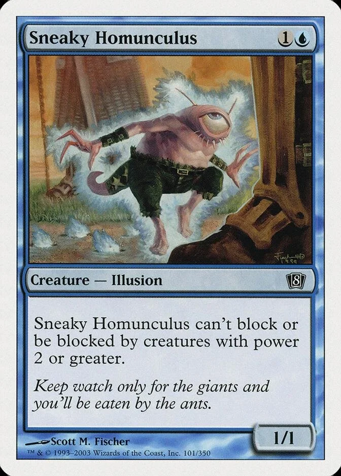 Sneaky Homunculus [8ED]