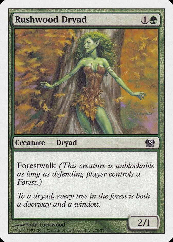 Rushwood Dryad [8ED]