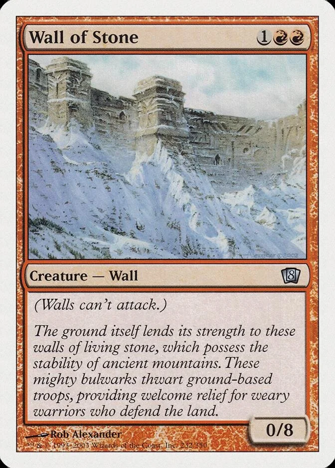 Wall of Stone [8ED]