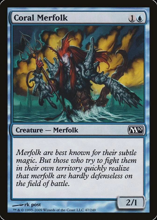 Coral Merfolk [M10]