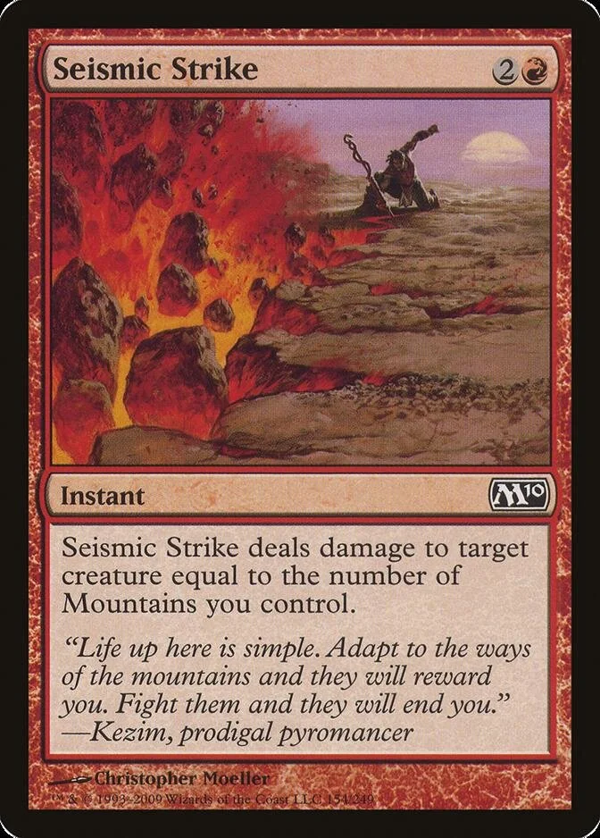 Seismic Strike [M10]