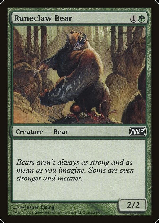 Runeclaw Bear [M10]
