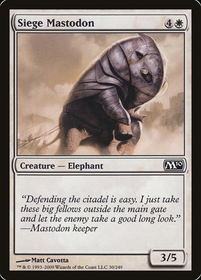 Siege Mastodon [M10]
