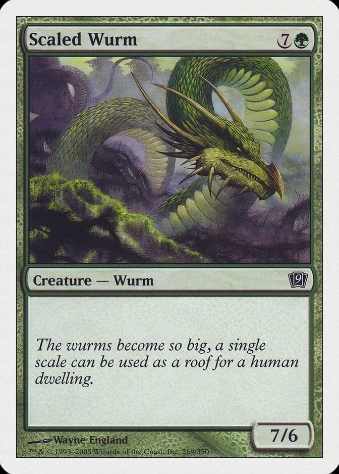 Scaled Wurm [9ED]