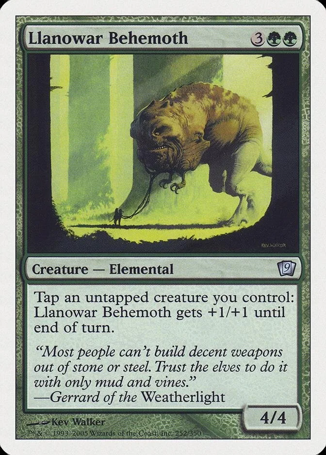 Llanowar Behemoth [9ED]
