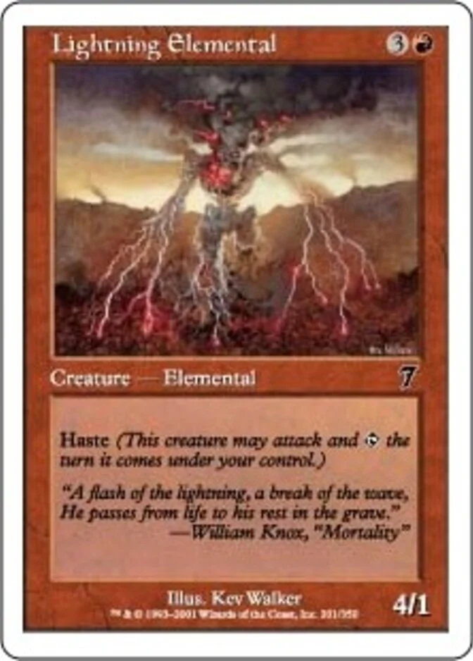 Lightning Elemental [7E]