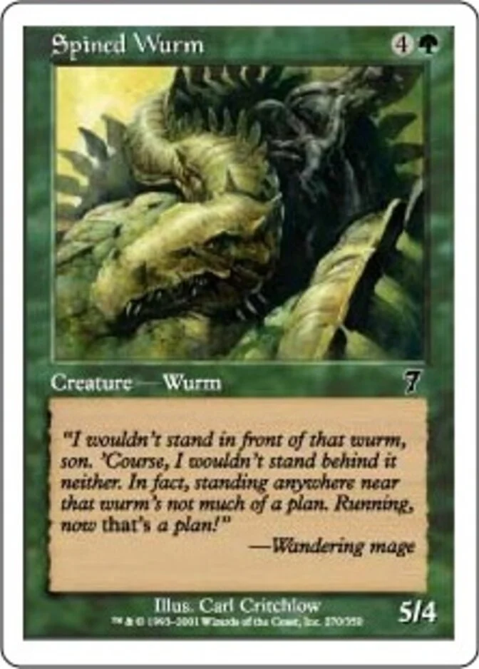 Spined Wurm [7E]