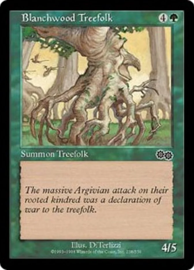 Blanchwood Treefolk [UZ]
