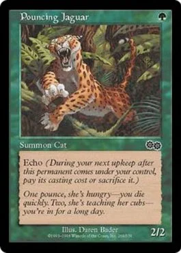 Pouncing Jaguar