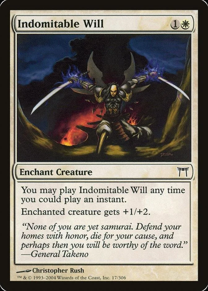 Indomitable Will [CHK]