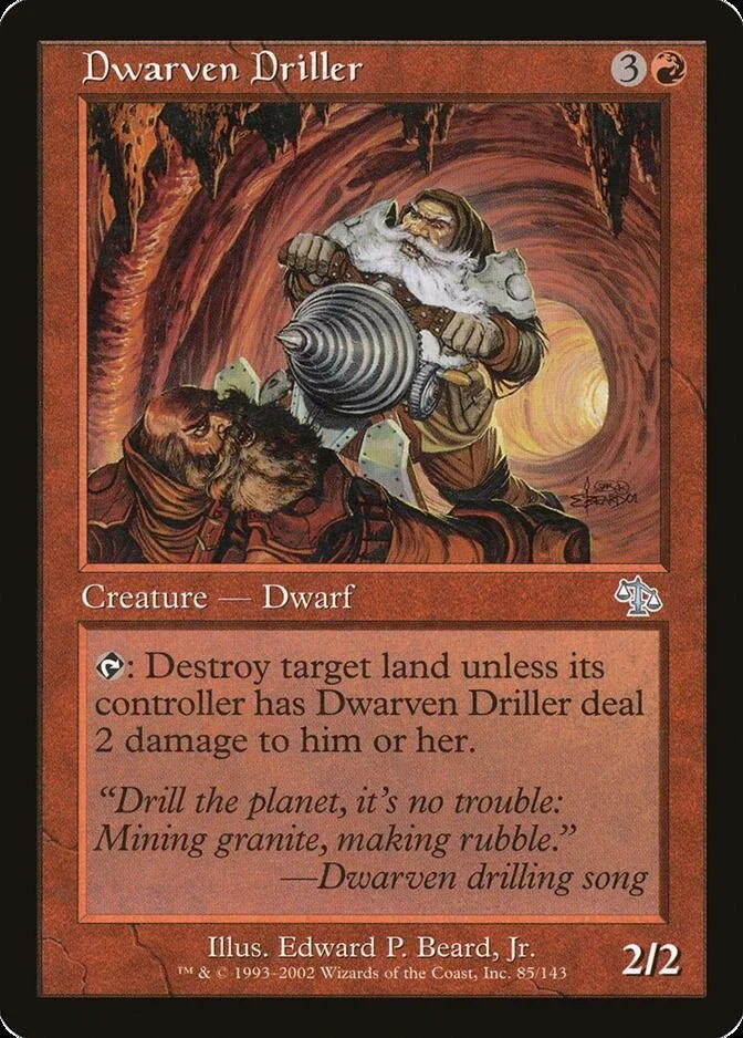 Dwarven Driller [JUD]