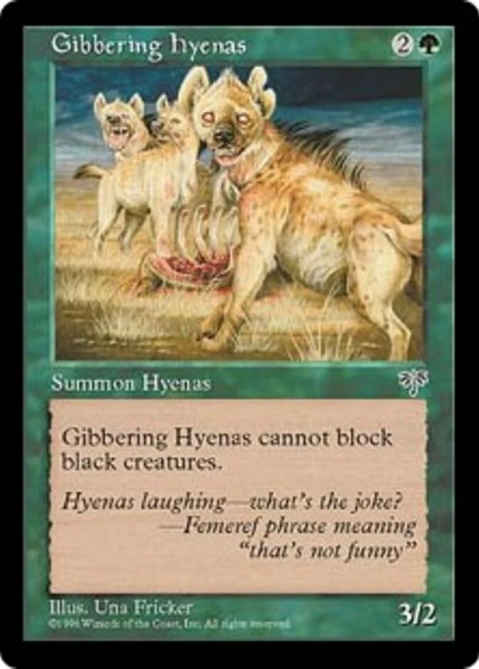 Gibbering Hyenas [MI]