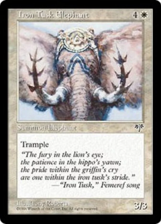 Iron Tusk Elephant [MI]