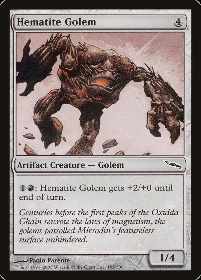 Hematite Golem [MRD]