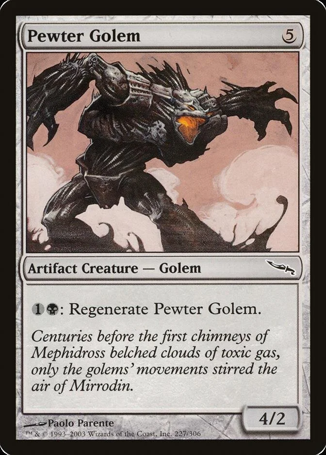Pewter Golem [MRD]