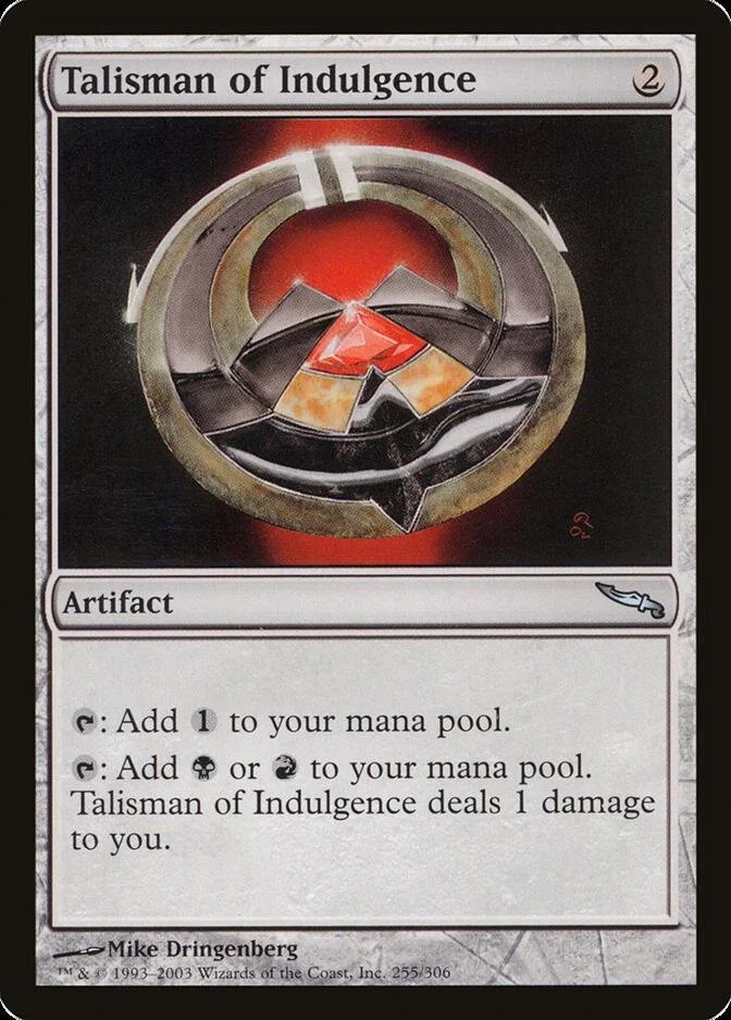 Talisman of Indulgence [MRD]