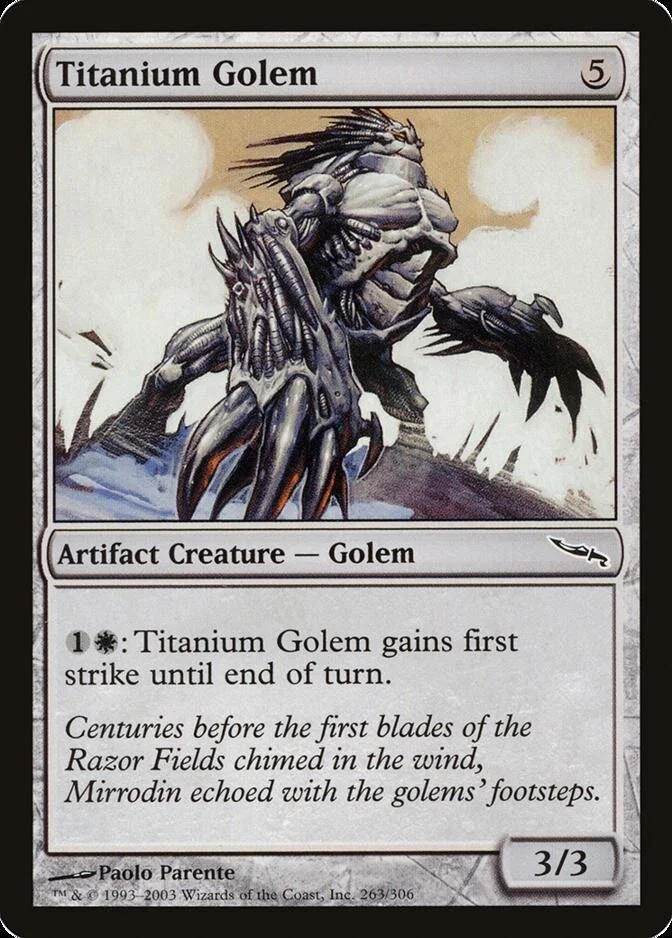 Titanium Golem [MRD]