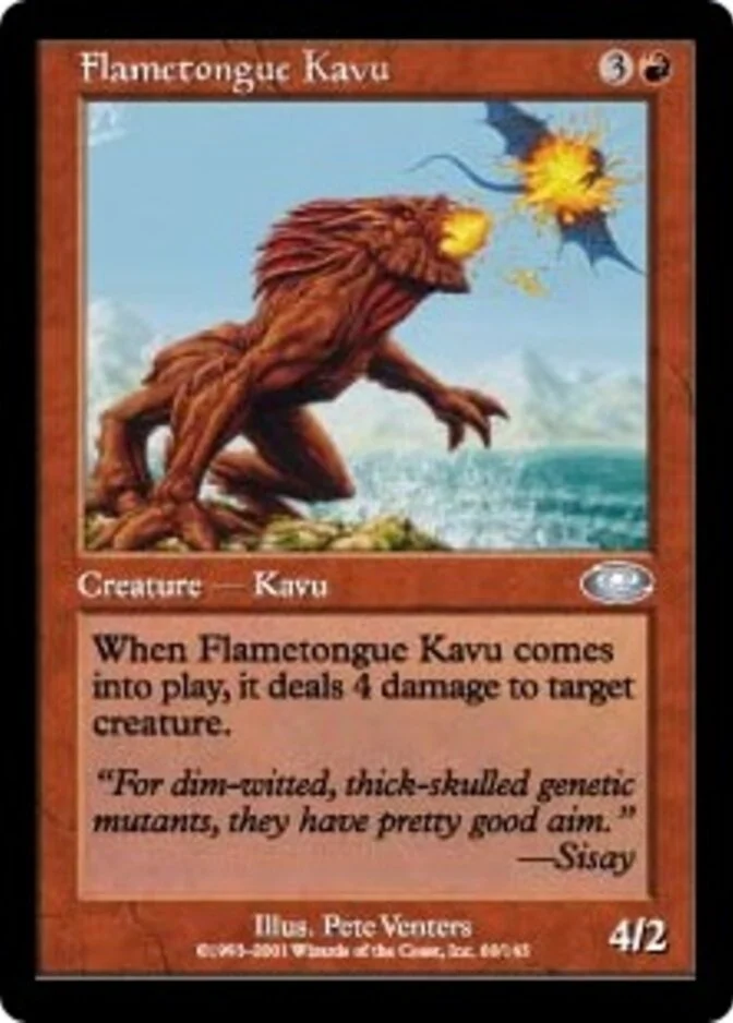 Flametongue Kavu [PS]