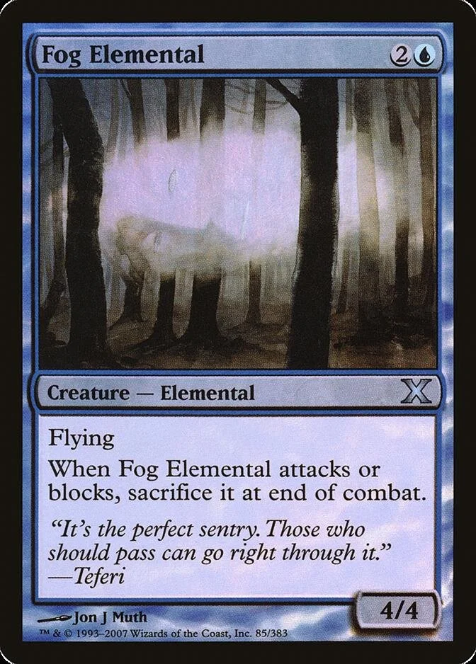 Fog Elemental [10E]