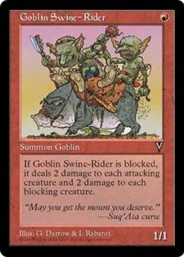 Goblin Swine-Rider