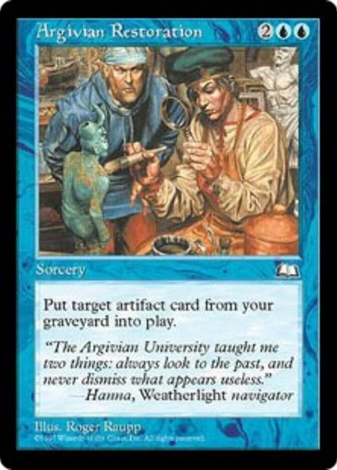 Argivian Restoration [WL]