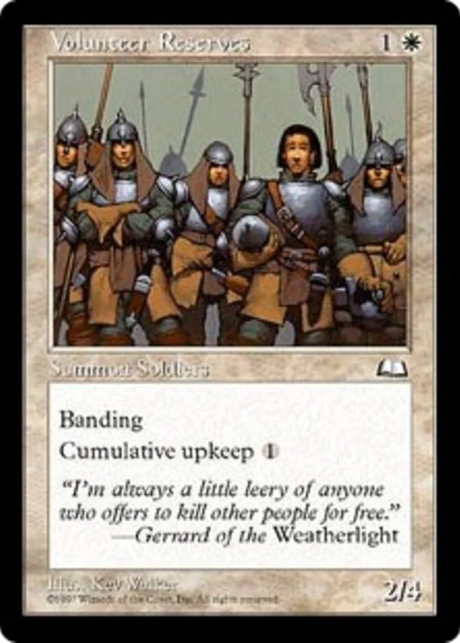 Volunteer Reserves [WL]