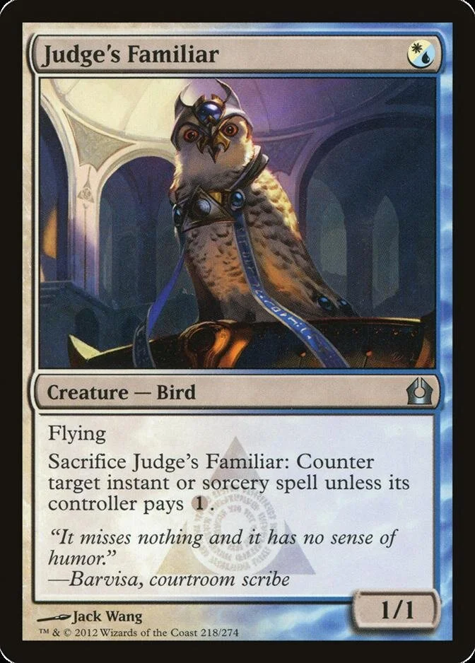 Judge's Familiar [RTR]