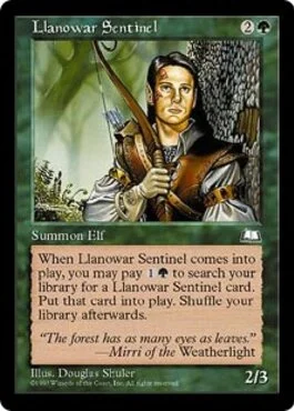 Llanowar Sentinel