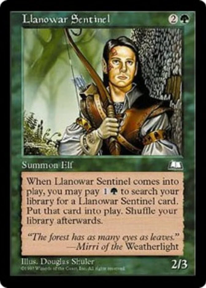 Llanowar Sentinel [WL]