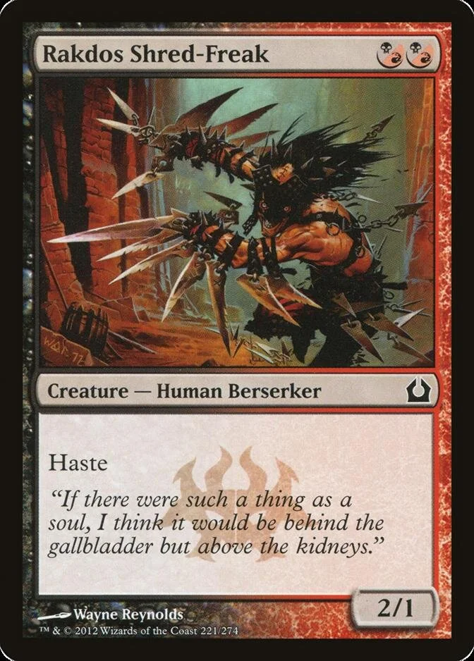 Rakdos Shred-Freak [RTR]
