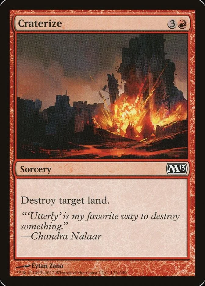 Craterize [M13]