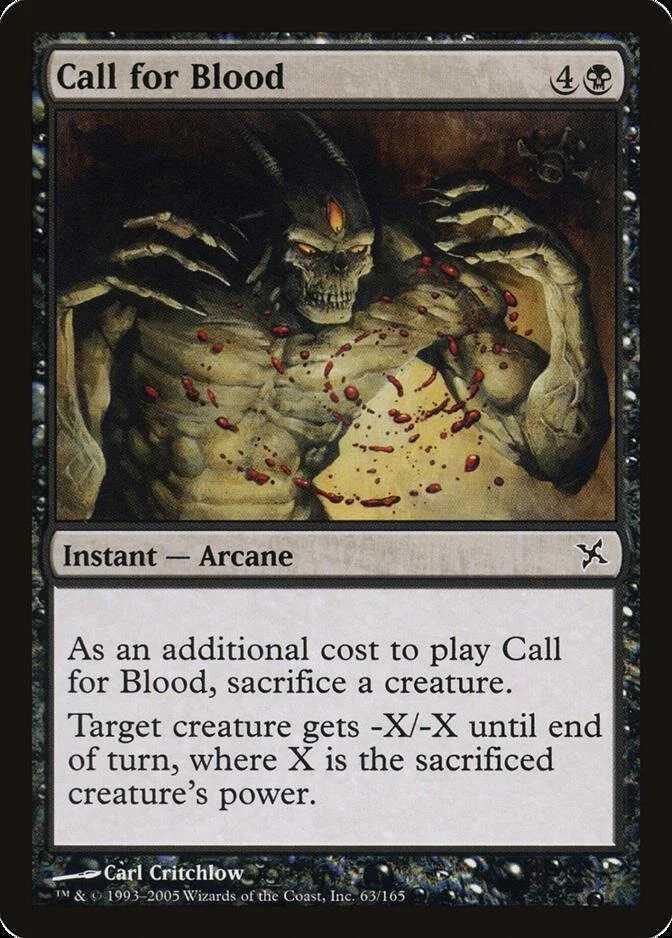 Call for Blood [BOK]