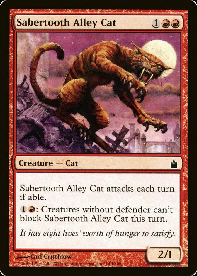 Sabertooth Alley Cat [RAV]
