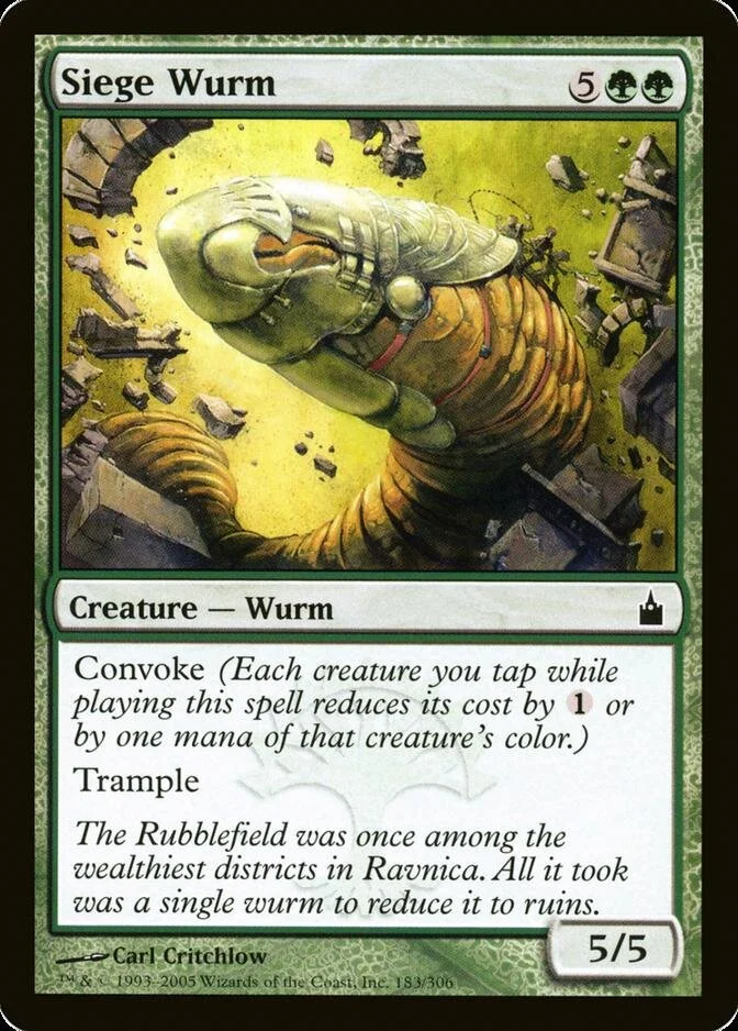 Siege Wurm [RAV]