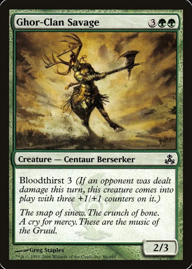 Ghor-Clan Savage [GPT]