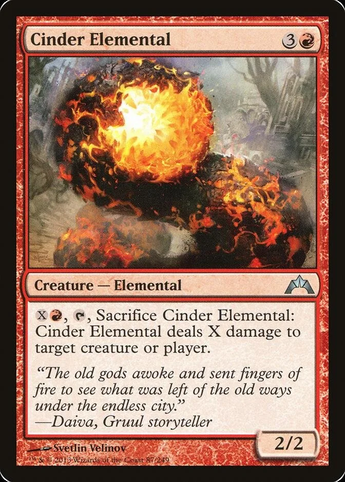 Cinder Elemental [GTC]