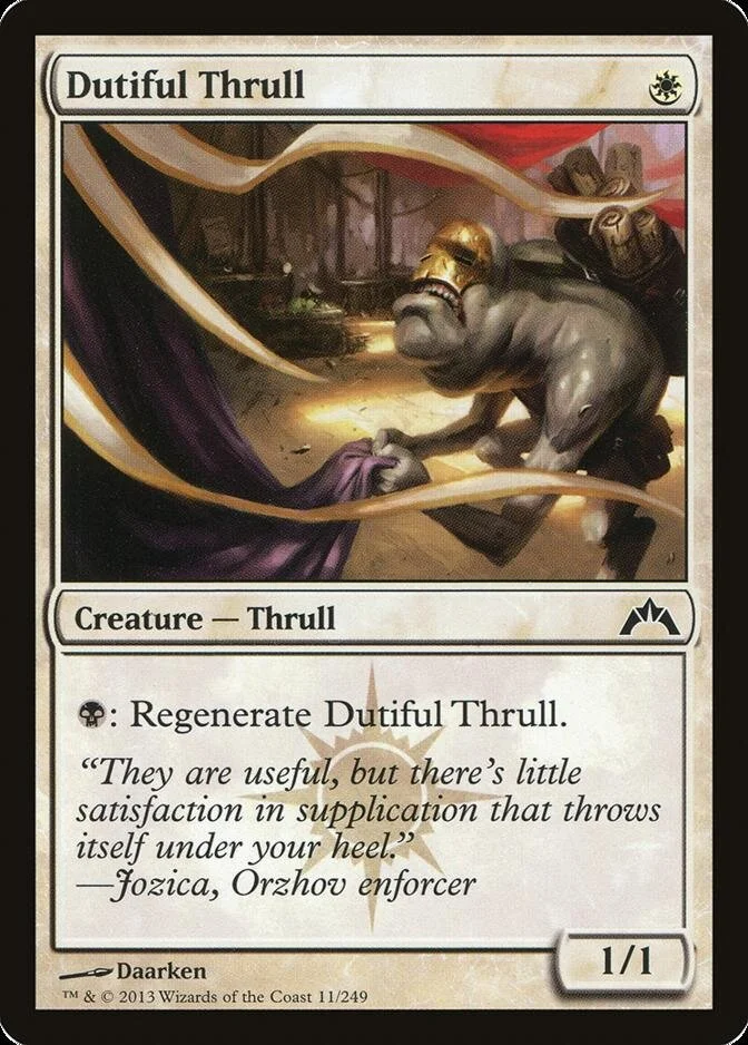 Dutiful Thrull [GTC]