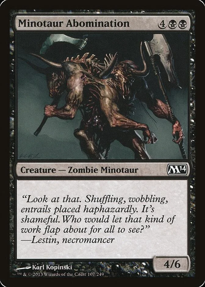 Minotaur Abomination [M14]