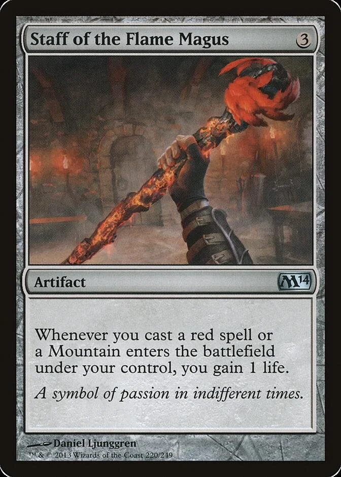 Staff of the Flame Magus [M14]