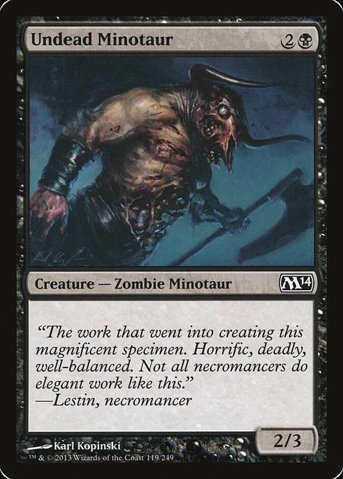 Undead Minotaur [M14]
