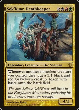 mtg commander sacrifice deck Teysa Karlov Creature Sacrifice Tokens Magic MTG Commander Deck