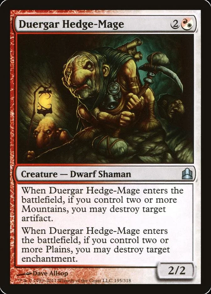 Duergar Hedge-Mage [CMD]