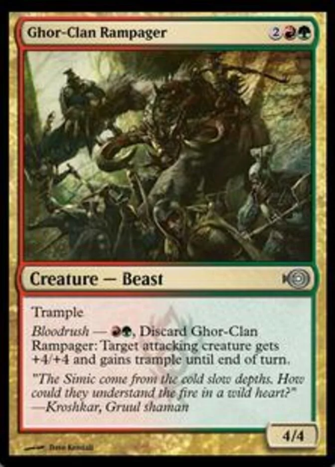 Ghor-Clan Rampager <1115> [PRM]