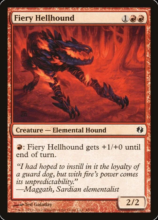 Fiery Hellhound [DDI]