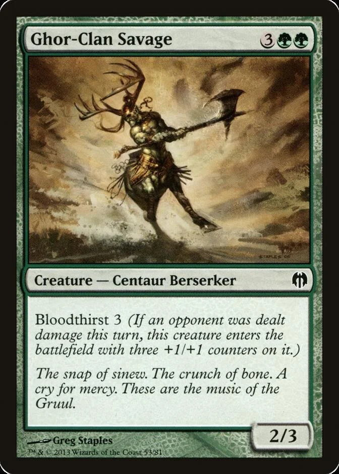 Ghor-Clan Savage [DDL]