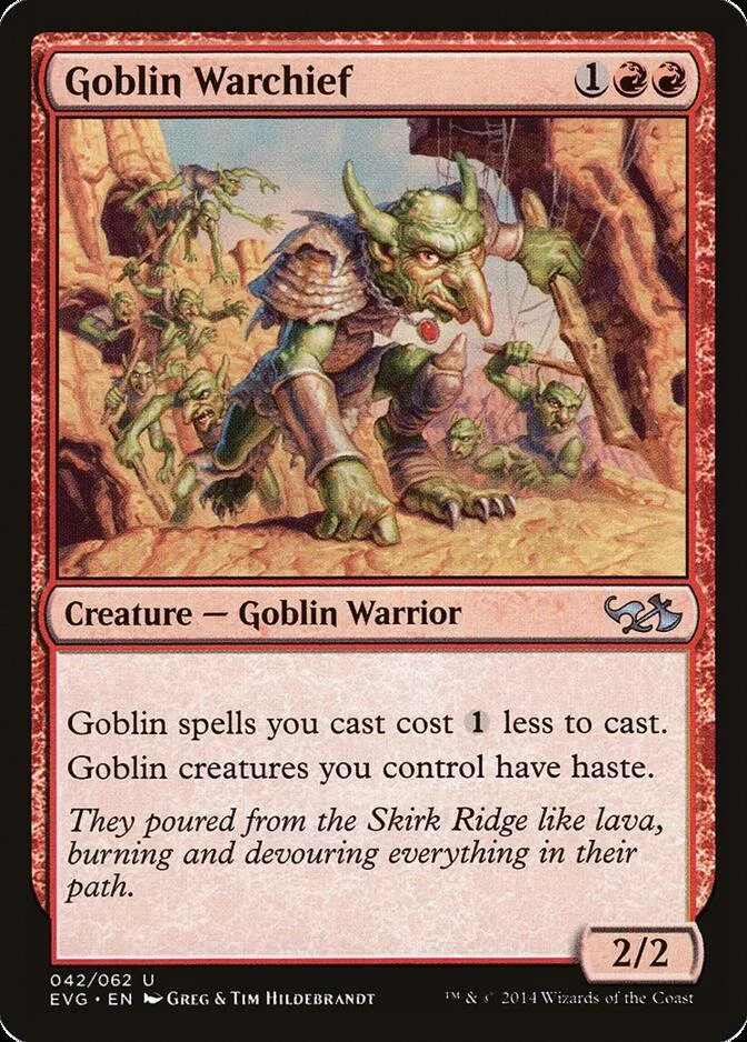 Goblin Warchief [EVG]