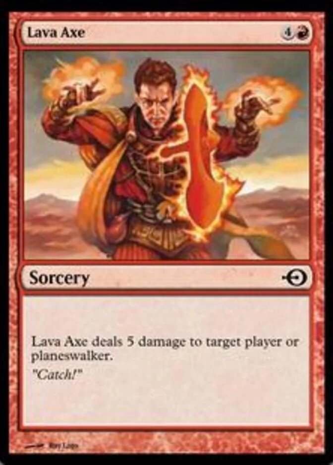 Lava Axe <163> [PRM]